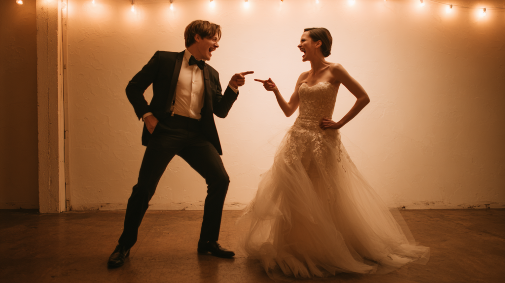 wedding dance with veil or train, How to Dance with a Veil, Train or Overskirt